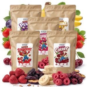 Set med frystorkad frukt FiloLilo 5×100g