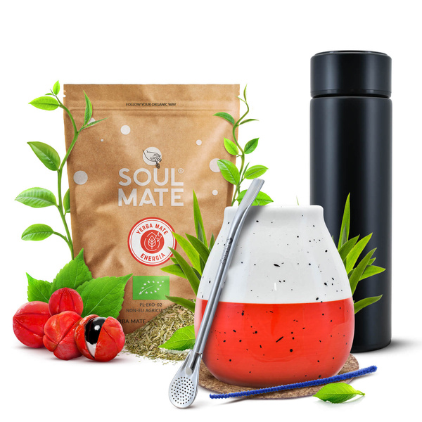 Yerba Soul Mate Energia 500g set + termos