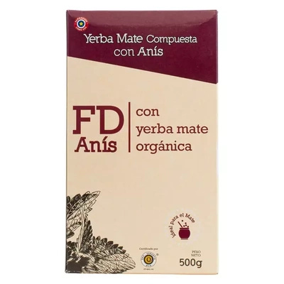 Fede Rico (FD) Anis 0,5 kg 500 g - paraguayansk yerba mate-te
