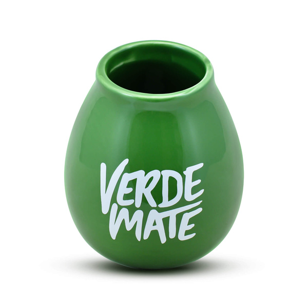 Matekopp keramik grön - Verde Mate - 350 ml