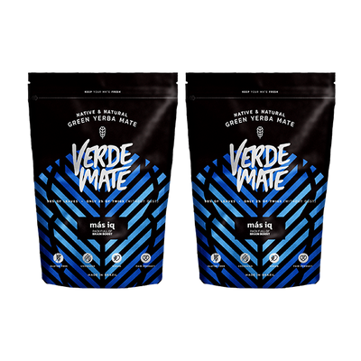 2x Yerba Verde Mate Grön Mas IQ 0,5kg