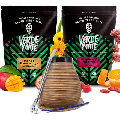 Yerba mate set Verde Mate keramisk kalebass bombilla