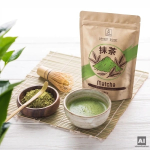 Mary Rose – Kinesiskt Matcha grönt te 100 g