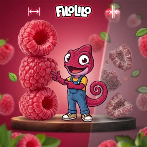 FiloLilo – Frystorkat hallon 20 g