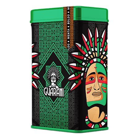 Yerbera – Tin can + Guarani Boldo Menta 0.5kg 