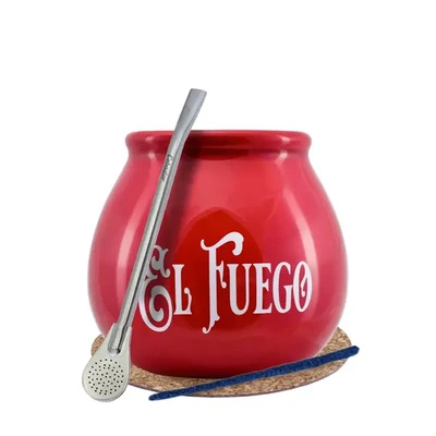Original yerba mate-set från El Fuego