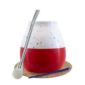 Yerba Mate startpaket LARGE KALABASH bombilla