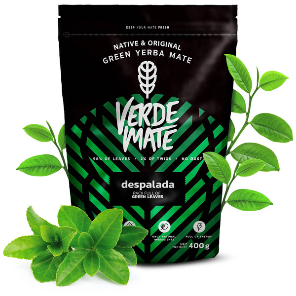 Yerba Mate Set Verde Mate 400g 0,4kg Kalebass + Bombilla