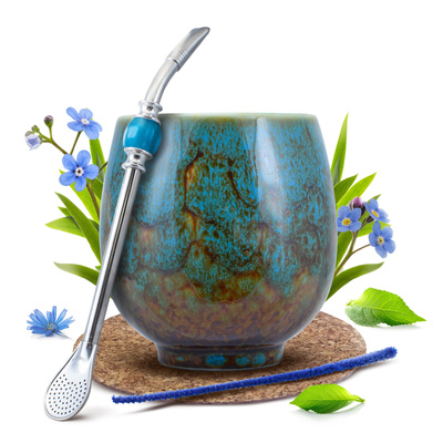 Startpaket Yerba Mate Kalebass + Bombilla
