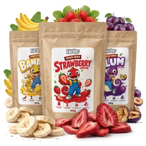 Set med frystorkad frukt FiloLilo 3×20g