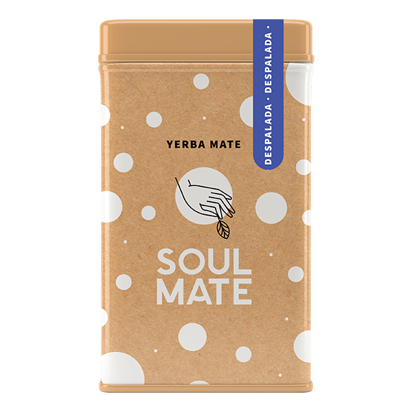 Yerbera – Metallburk + Soul Mate Orgánica Despalada 0,5 kg