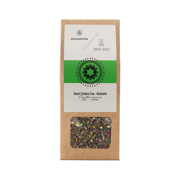 Set för Hjärtchakrat (Anahata): chakra-te + magisk sten