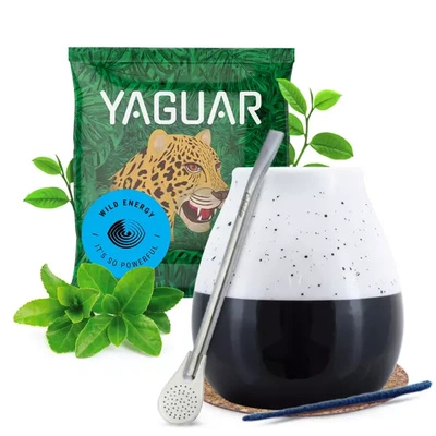Yerba mate set Verde Mate keramisk kalebass bombilla