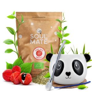 Yerba Mate set Soul Mate Energia 500g Kalebass + Bombilla