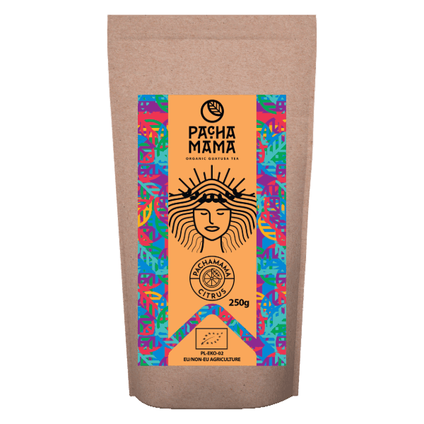 Guayusa Pachamama Citrus - ekologiskt certifierad - 250g