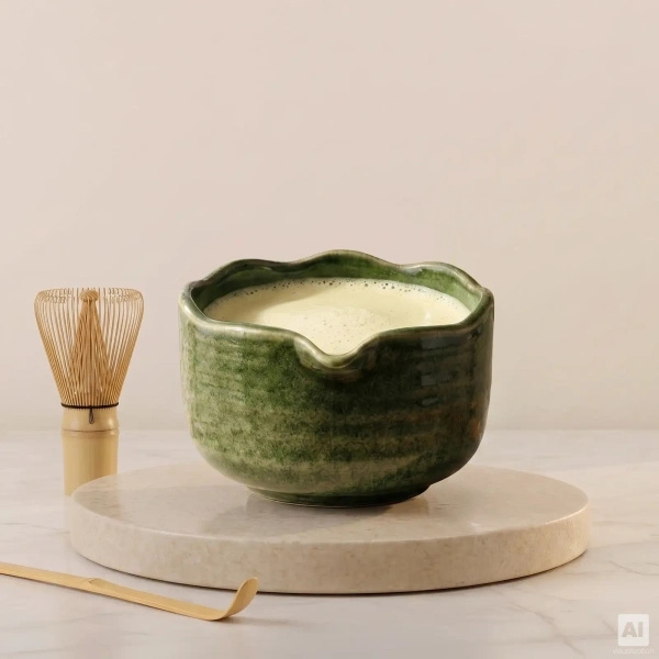 Presentset för att tillreda White Matcha