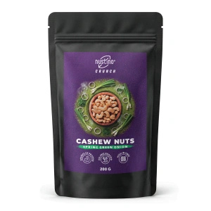Nustino Crunch – Rostade cashewnötter – Spring Green Onion 200 g