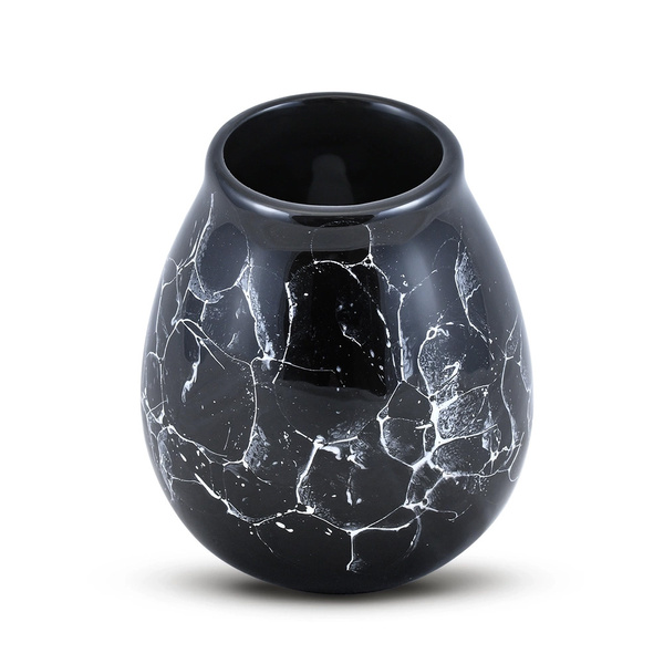 Keramisk kalebass - Marmol Svart 300ml