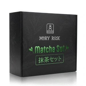 Presentset: japanskt premiummatcha + matchawan + bambutillbehör