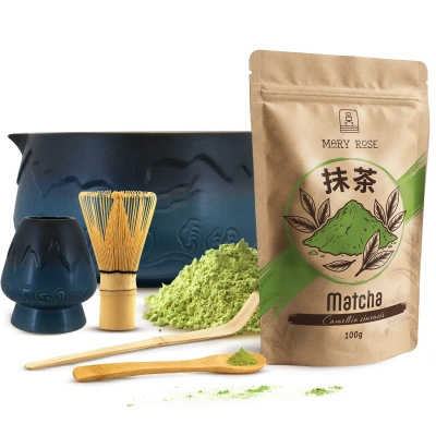 Set för bryggning av Matcha te