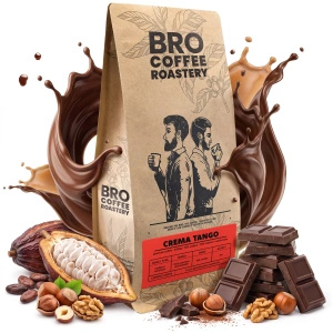 Bro Coffee Roastery – Hela bönor kaffe Crema Tango 1 kg