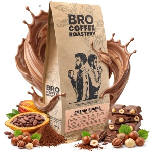 Bro Coffee Roastery – Hela bönor kaffe Crema Rumba 400 g