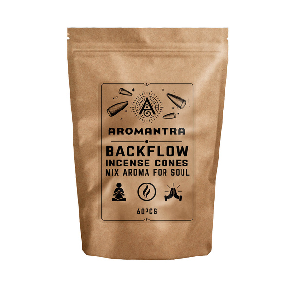 Backflow-rökelsekoner MIX (60 st)