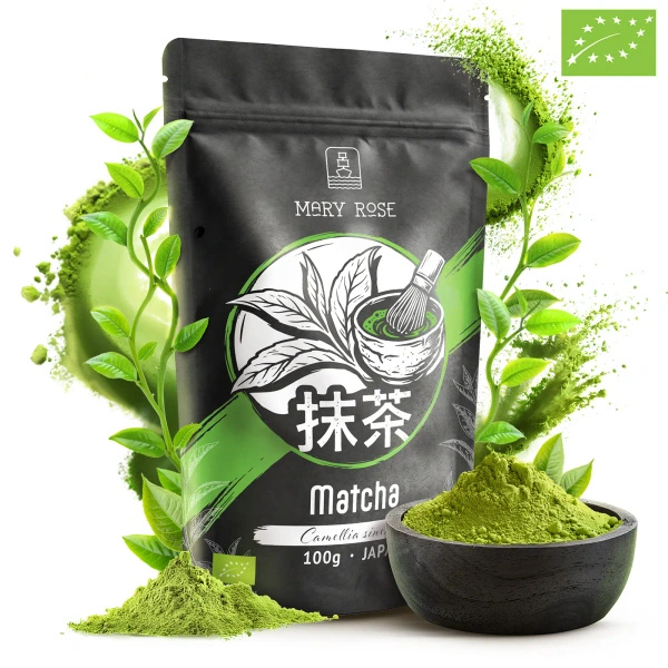 Presentset: 3x japanskt matcha + bambustillbehör