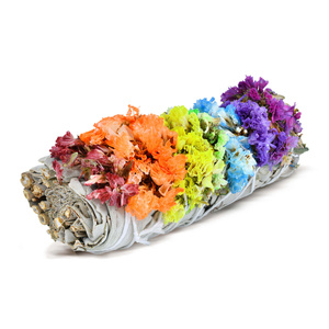 Presentset: Palo Santo 50 g + vit salvia "Sju Chakran"