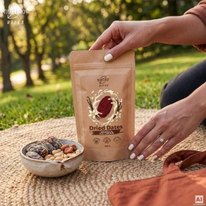Nustino Bites – Torkade Dadlar – Vanilla Ice Cream 100 g