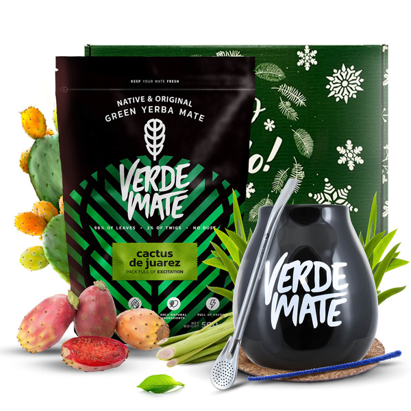Presentpaket Yerba Mate Verde Mate Cactus 0,5kg