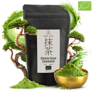 Mary Rose – Japanskt Matcha Tenno grönt te (BIO) Ceremoniellt 50 g