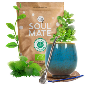 Yerba Mate Set Soul Mate 500g 0,5kg Kalebass + Bombilla
