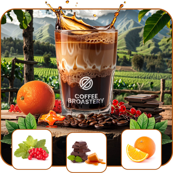 Bro Coffee Roastery - Hela bönor kaffe Colombia Medellin Premium 400 g