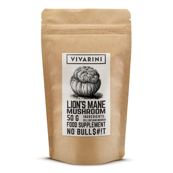 Vivarini – Lion’s Mane – Igeltaggsvamp 50 g