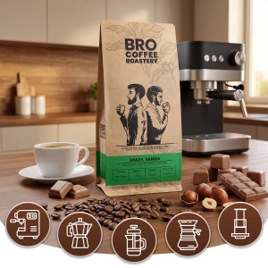 Set Bro Coffee Roastery Brazil Samba 2x1kg (2kg)