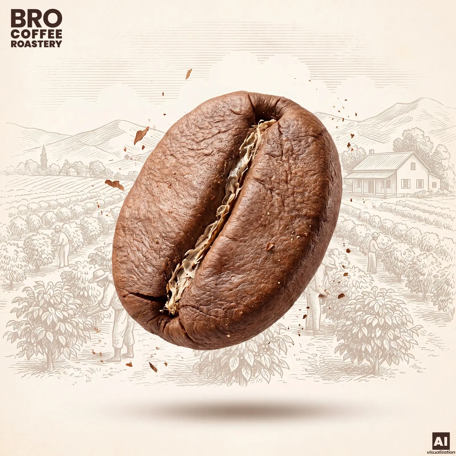 Robustabönor - Bro Coffee Roastery Pure Crema