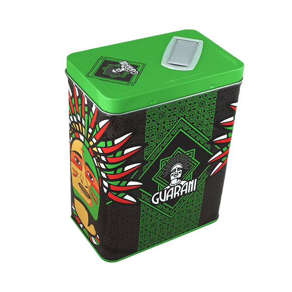 Yerbera – Metallburk + Guarani Naranja 0,5 kg