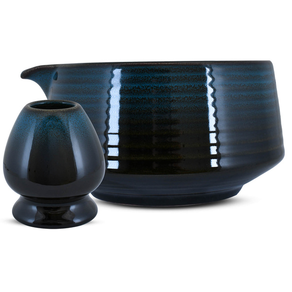 Set med tillbehör bryggning av Matcha te