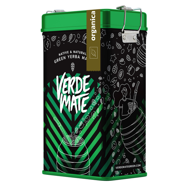 Yerbera – Metallburk + Verde Mate Green Organica 0,5 kg