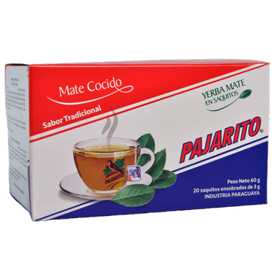 Pajarito traditionell i tepåsar 20x3g