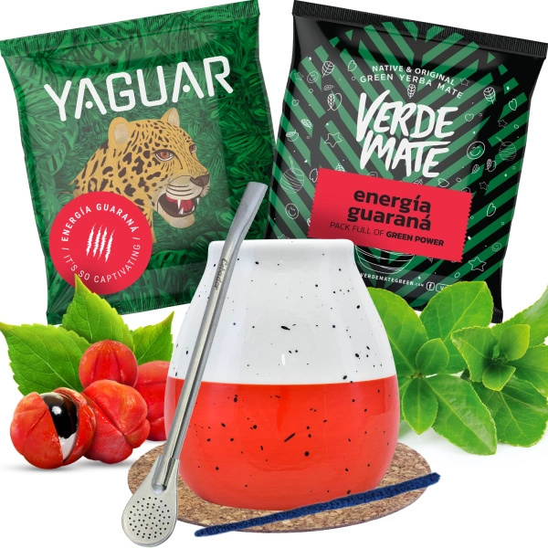 Yerba mate-set Tykva + Bombilla 2x50g