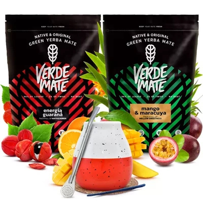 Yerba mate set Verde Mate keramisk kalebass bombilla