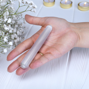 Selenit – massagestav (polerad sten)