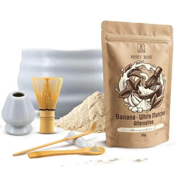 Set för att tillreda White Matcha