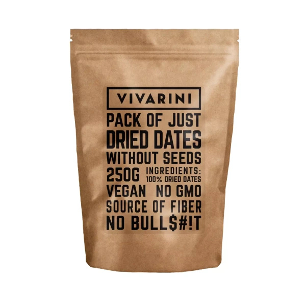 Vivarini - dadlar utan kärnor 250 g