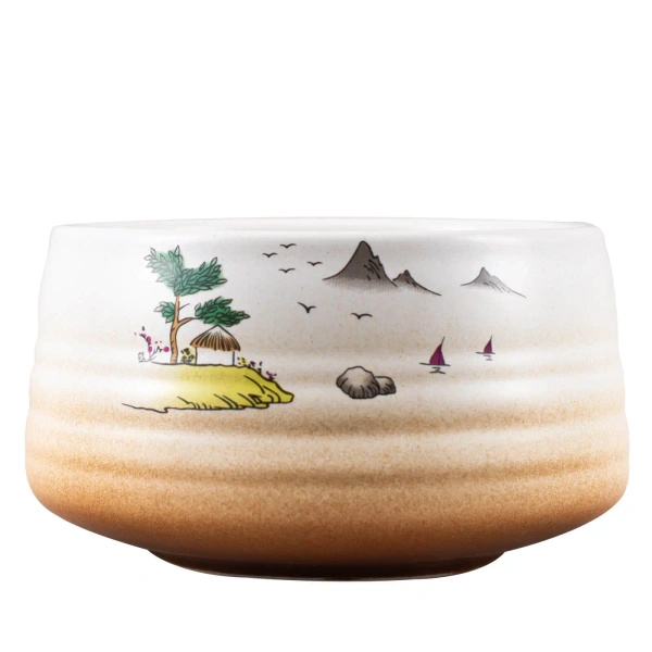 Set för att tillreda Yellow Matcha
