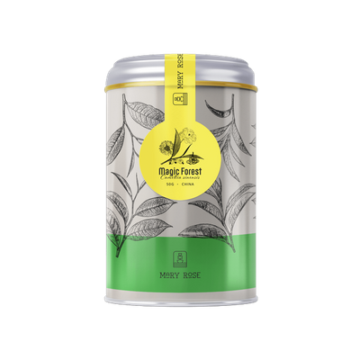 Mary Rose - Magic Forest Svart Te i burk - 50g