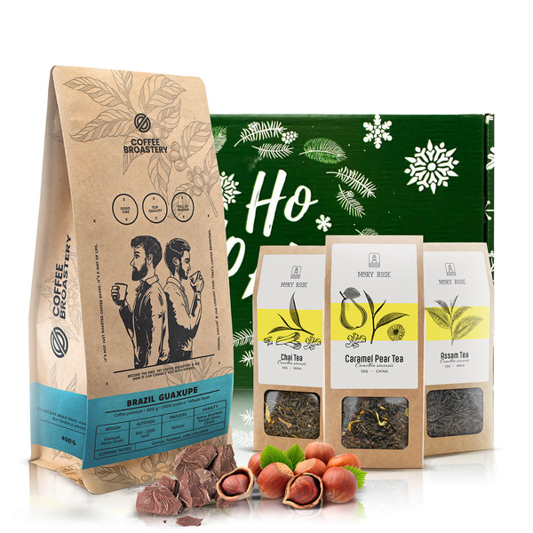 Presentset med kaffe Coffee Broastery och te Mary Rose