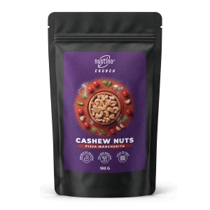 Nustino Crunch – Rostade cashewnötter – Pizza Margherita 100 g